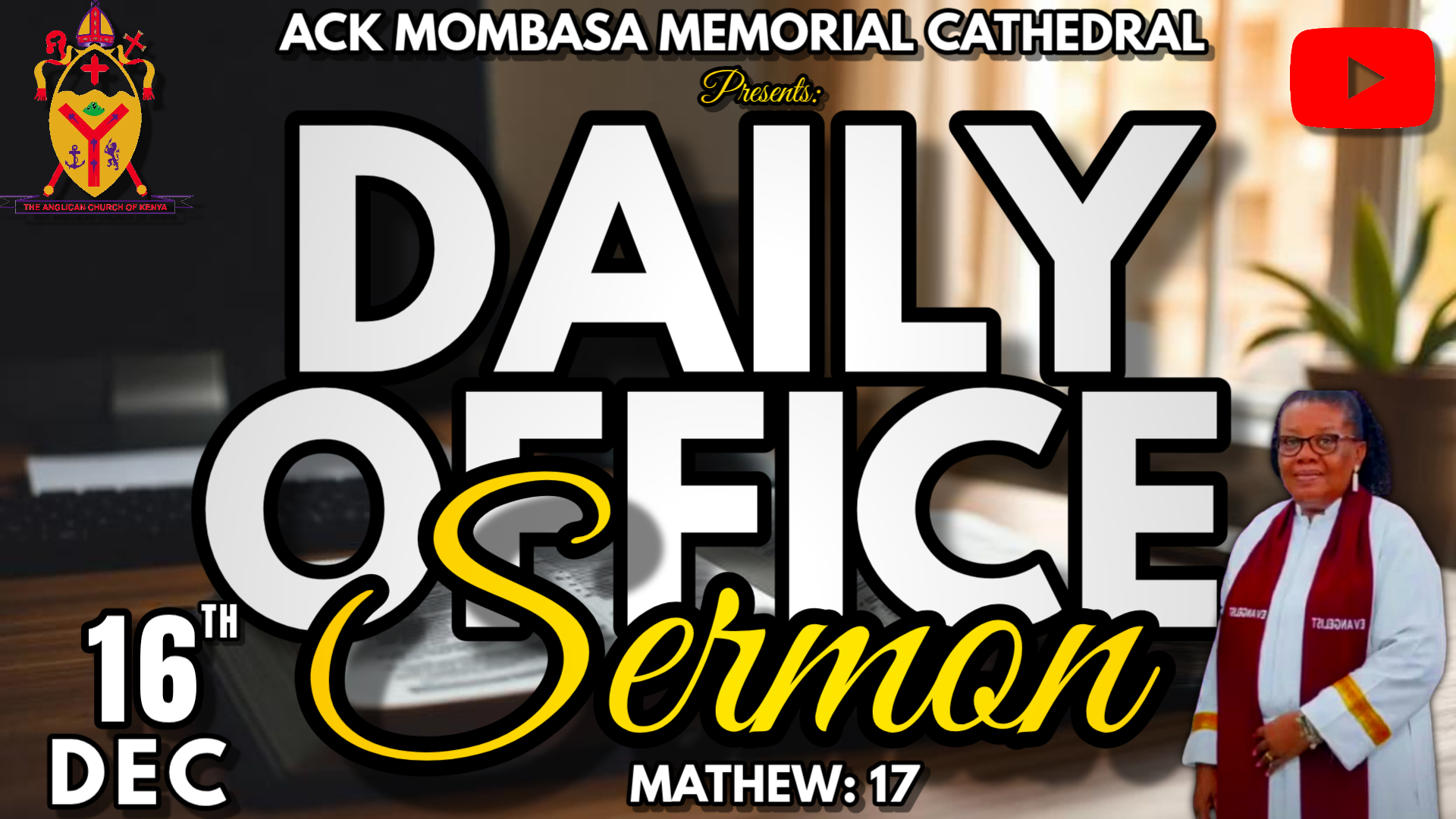 OFFICE SERMON: WHO IS THIS JESUS?